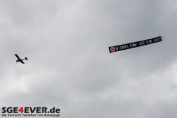 Banner über Mainz In Europa kennt euch keine Sau