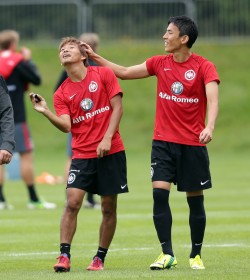 13.08.2014, Fussball, 1. BL, Training Eintracht Frankfurt