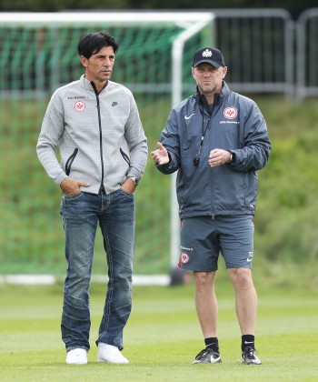 25.09.2014, Fussball, 1. BL, Training & PK Eintracht Frankfurt