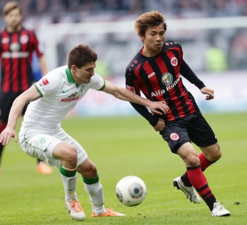 23.02.2014, Fussball, 1. BL, Eintracht Frankfurt - Werder Bremen