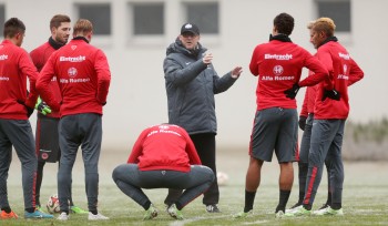 06.01.2015, Fussball, 1. BL, Training Eintracht Frankfurt