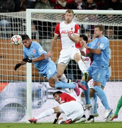 08.02.2015, Fussball, 1. BL, FC Augsburg - Eintracht Frankfurt