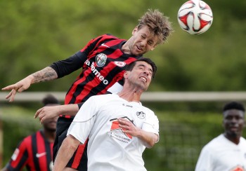 28.04.2015, Fussball, Testspiel, 1. FCA 04 Darmstadt - Eintracht Frankfurt