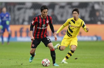 30.11.2014, Fussball, 1. BL, Eintracht Frankfurt - Borussia Dortmund