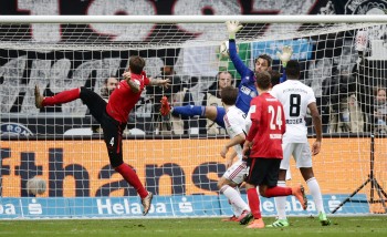 Marco Russ erzielt das Tor zum 1:1