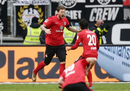 Erleichterung nach dem Ausgleichstreffer