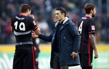 Drei Erfolgsgaranten der SGE in den letzten Wochen: Abraham, Kovac und Russ.