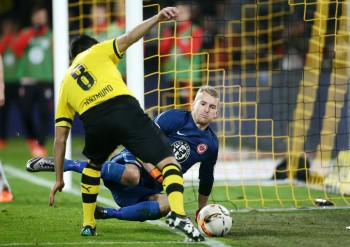 Lukas Hradeckey und Ilkay Gündogan
