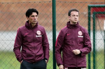 Es gibt viel zu tun für Sportdirektor Bruno Hübner (l.) und Sportvorstand Fredi Bobic