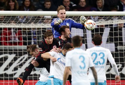Trubel vor dem Schalker Tor
