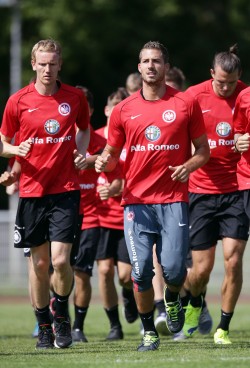 10.07.2014, Fussball, 1. BL, Trainingslager Eintracht Frankfurt auf Norderney - Tag 5