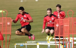 12.03.2014, Fussball, 1. BL, Training Eintracht Frankfurt