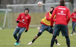 28.01.2015, Fussball, 1. BL, Training Eintracht Frankfurt