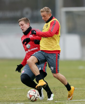 19.02.2015, Fussball, 1. BL, Training Eintracht Frankfurt