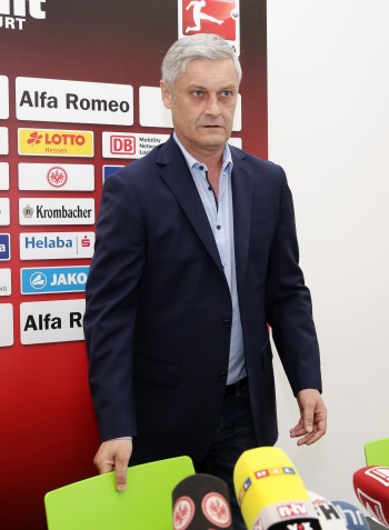 09.05.2014, Letzter Tag von Eintracht-Trainer Armin Veh in Frankfurt