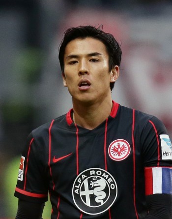 Makoto Hasebe im Spiel gegen Bayer Leverkusen