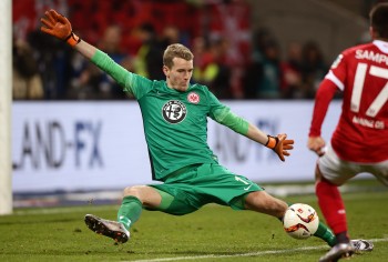 Lukas Hradecky überzeugte gegen den 1. FSV Mainz 05.