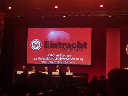 Das Präsidium des Eintracht Frankfurt e.V. lud am Montag zur jährlichen ordentlichen Mitgliederversammlung ein.