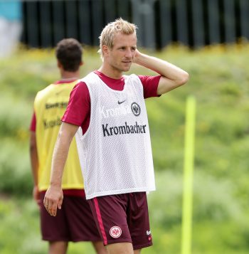 Trug wohlmöglich heute letztmals die Arbeitskleidung von Eintracht Frankfurt: Stefan Aigner