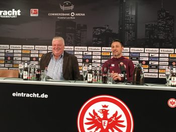 Niko Kovac ist sehr zufrieden mit der Entwicklung von Eintracht Frankfurt.