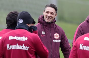 Eintracht-Trainer Niko Kovac ist zufrieden mit dem ersten Drittel der Saison. 
