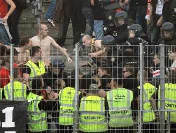 Das Spiel der Eintracht in Leipzig gilt als Risikospiel.