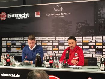 Eintracht-Trainer Niko Kovac gibt sich vor dem Derby selbstbewusst.