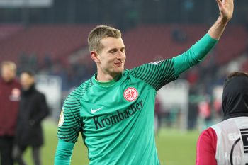 Hielt die Eintracht im DFB-Pokal: Lukas Hradecky