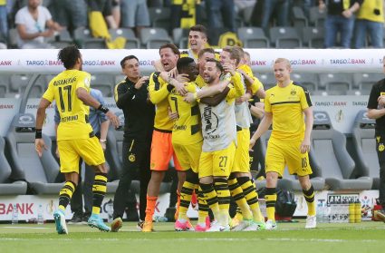 Eintracht muss sich gegen Dortmund im Finale geschlagen geben.