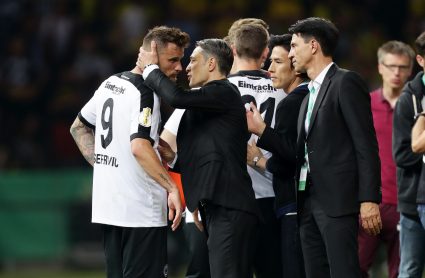 Eintracht-Coach Niko Kovac war trotz der Niederlage zufrieden mit der Leistung seines Teams
