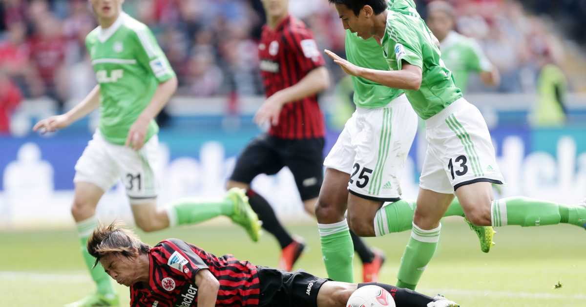 18.05.2013, Fussball, 1. BL, Eintracht Frankfurt - VfL Wolfsburg