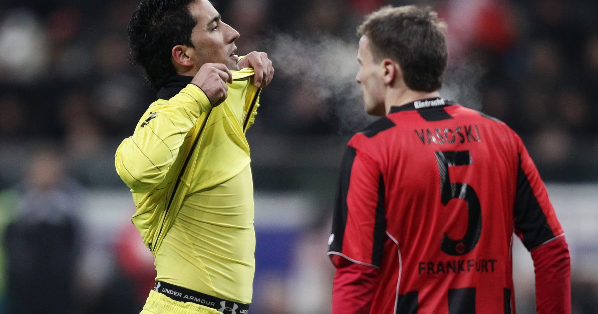 18.12.2010, Fussball, 1. BL, Eintracht Frankfurt - Borussia Dortmund