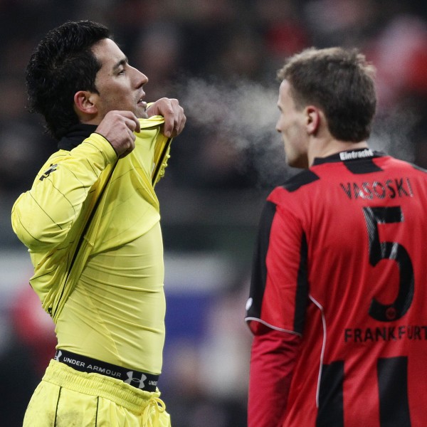 18.12.2010, Fussball, 1. BL, Eintracht Frankfurt - Borussia Dortmund