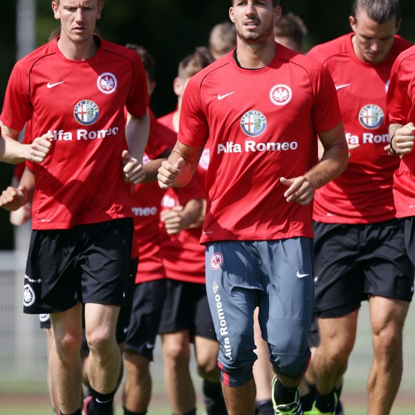 10.07.2014, Fussball, 1. BL, Trainingslager Eintracht Frankfurt auf Norderney - Tag 5
