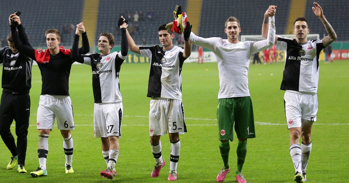 04.12.2013, Fussball, DFB-Pokal, Eintracht Frankfurt - SV Sandhausen