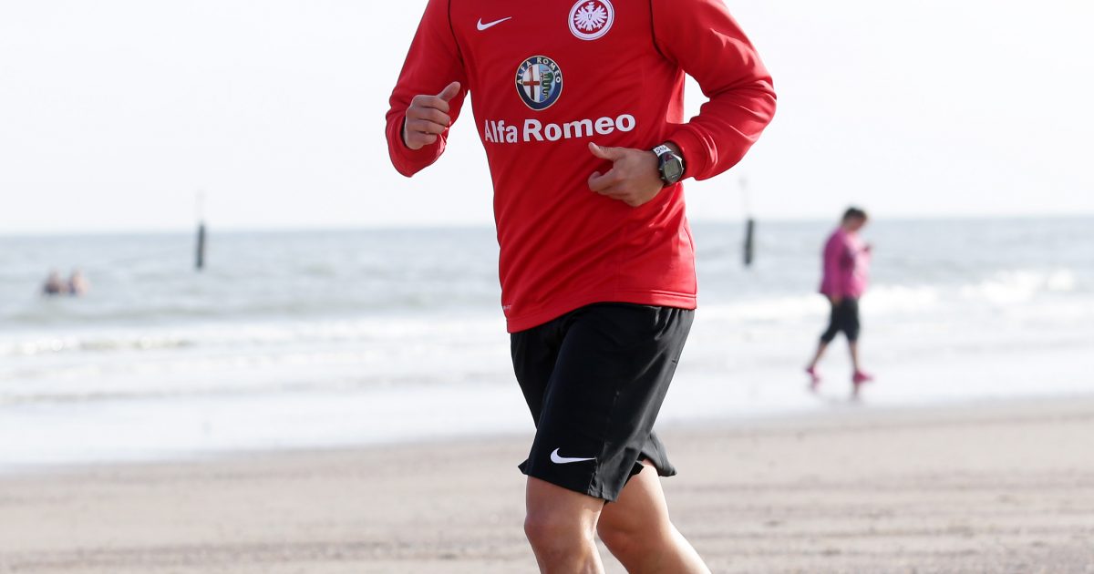 07.07.2014, Fussball, 1. BL, Trainingslager Eintracht Frankfurt auf Norderney - Tag 2