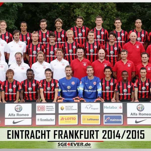 Mannschaftsfoto 2014/2015