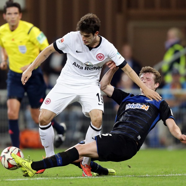 19.10.2014, Fussball, 1. BL, SC Paderborn - Eintracht Frankfurt