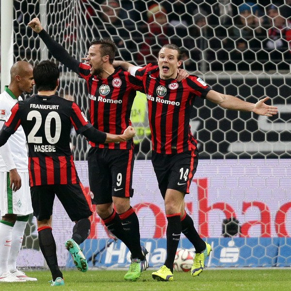 07.12.2014, Fussball, 1. BL, Eintracht Frankfurt - Werder Bremen