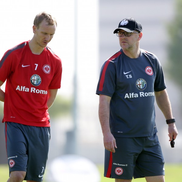 15.01.2015, Fussball, Trainingslager Eintracht Frankfurt in Abu Dhabi - Tag 3