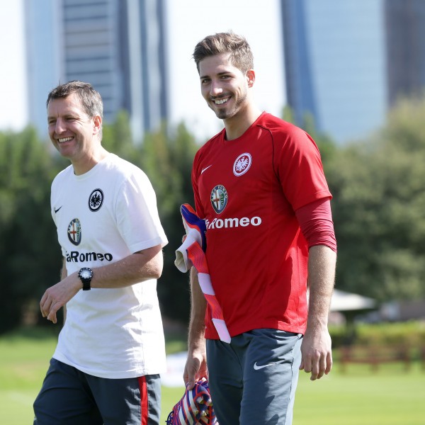 14.01.2015, Fussball, Trainingslager Eintracht Frankfurt in Abu Dhabi - Tag 2