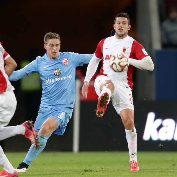 08.02.2015, Fussball, 1. BL, FC Augsburg - Eintracht Frankfurt