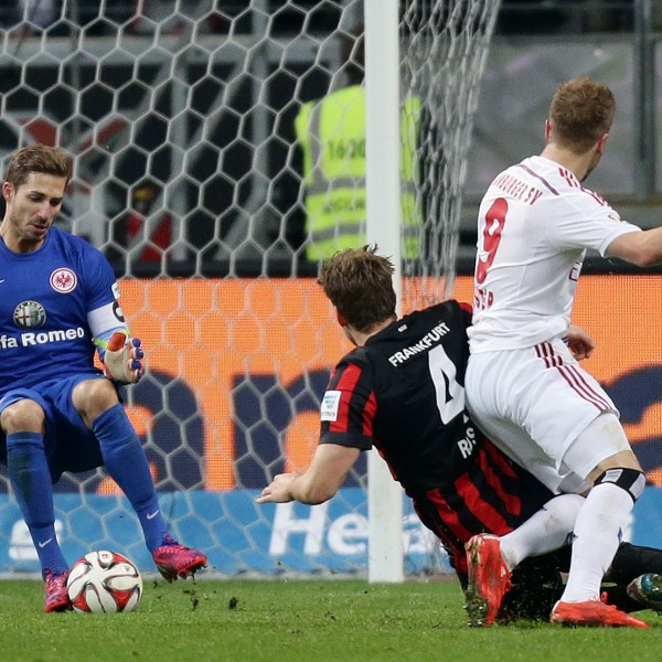 28.02.2015, Fussball, 1. BL, Eintracht Frankfurt - HSV