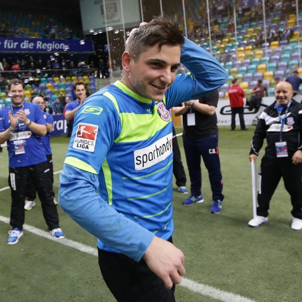 10.01.2015, Hallenfussball, FrankfurtCup in der Fraport-Arena