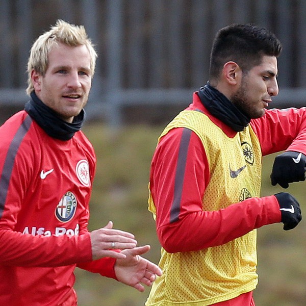 24.02.2015, Fussball, 1. BL, Training Eintracht Frankfurt
