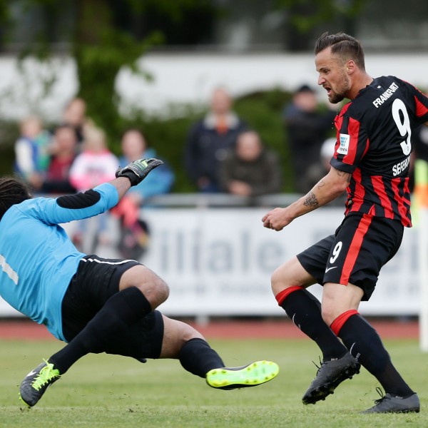 28.04.2015, Fussball, Testspiel, 1. FCA 04 Darmstadt - Eintracht Frankfurt