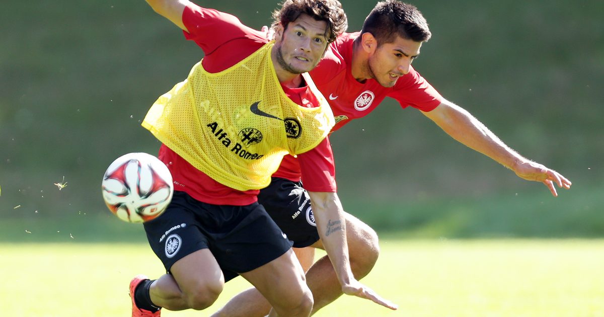 28.08.2014, Fussball, 1. BL, Training Eintracht Frankfurt
