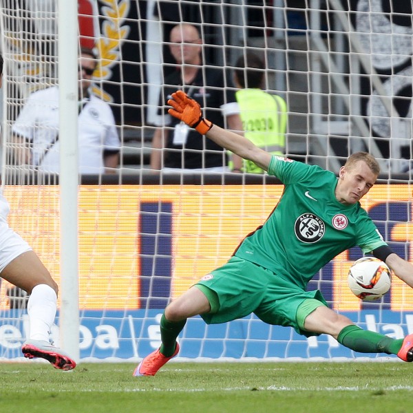 Er hielt die Eintracht bis zum Schluss im Spiel: Lukas Hradecky