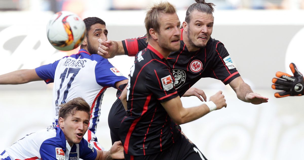 27.09.2015, Fussball, 1. BL, Eintracht Frankfurt - Hertha BSC Berlin