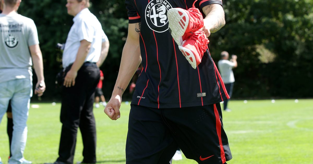 Sonny Kittel steht nach seinem Kreuzbanriss wieder eauf dem Platz!